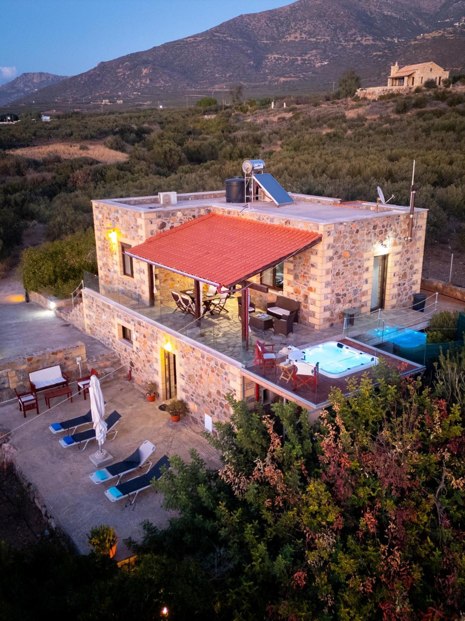 Blue Pearl Villa Amigdalokefáli Kültér fotó